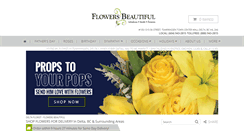 Desktop Screenshot of flowersbeautiful.com