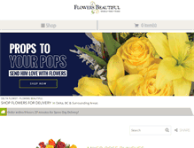 Tablet Screenshot of flowersbeautiful.com